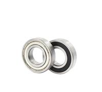 Rodamiento, 6204Z ZZ RS 2RS 20x47x14mm 6204-2RS Rodamiento rígido de bolas con ranura a presión Transportes resistentes al calor(6204-2RS,4PCS)
