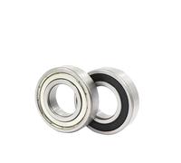 Rodamiento, 6204Z ZZ RS 2RS 20x47x14mm 6204-2RS Rodamiento rígido de bolas con ranura a presión Transportes resistentes al calor(2pcs,6204-2RS)