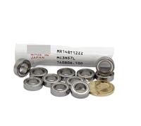 Rodamiento 623ZZ ABEC-7, 5/10 piezas, 3 x 10 x 4 mm, rodamientos de bolas miniatura 623-2Z de alta velocidad, 623 ZZ(10Pcs)
