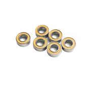 Rodamiento, 688-2RS Rodamiento ABEC-3 10PCS 8x16x5 mm Rodamientos de bolas miniatura 688RS 618/8RS Z3V3 sellado naranja 688 2RS