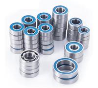 Rodamiento Bolas Sellado Para Vanquish Para VS4-10 Para Phoenix Rodamientos De Bolas Piezas Mejoradas Para Automóvil RC 48PCS Kit Sellados Con Portal Acero