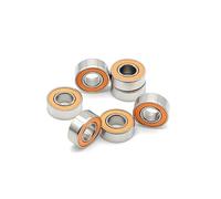 Rodamiento cerámico híbrido de acero inoxidable SMR105 2RS CB ABEC-7 LD, 5 x 10 x 4 mm, sin grasa, giro rápido, 1 unidad