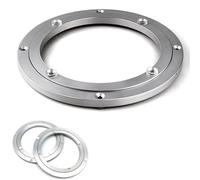 Rodamiento de aleación de aluminio for plato giratorio (300, 400, 500 y 600 mm), anillos giratorios de metal, soporte grande for mesa giratoria de cocina.(24 inches (600mm))