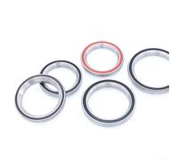 Rodamiento de auriculares de bicicleta de acero para reparación de bicicletas de montaña, compatible con copas de 41 mm, 41,8 mm, 47 mm, 49 mm, 51 mm, 52 mm y tubo de dirección de 28,6 mm (51 mm)