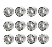 Rodamiento de Bolas Angular para Rueda Delantera 27X55X32 Compatible con Honda TRX500 TRX420 FA FE FPA TE TM FM IRS Eje Sólido 91051-HR3-A21(12PCS)