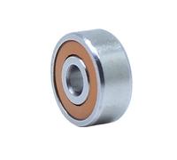 Rodamiento de bolas cerámico híbrido acero inoxidable S1610C S1610 2OS 10 x 16 4 mm