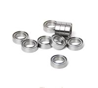 Rodamiento de bolas de acero inoxidable SMR74ZZ 4x7x2,5 mm MR74 10 piezas(S6700zz 10x15x4)