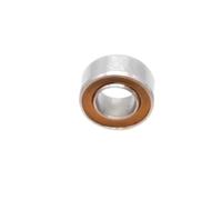 Rodamiento de bolas de cerámica híbrido de acero inoxidable de 1 pieza: alta velocidad, sin grasa, de 6 a 19 mm for maquinaria pequeña.(10X19X5mm)