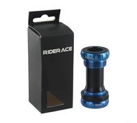 Rodamiento de bolas de cerámica para bicicleta BB52 68/73mm para piezas de bicicleta con material de aleación de aluminio diseñado para un uso fiable de ciclismo (azul)