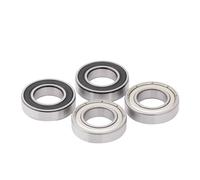 Rodamiento de bolas de ranura profunda 6004 6005 6006 6007 6008 6009 6010 ZZ 2RS Rodamiento de bolas sellado con caucho(2rs,6009 45x75x16mm)