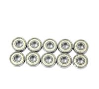 Rodamiento de bolas de ranura profunda de acero inoxidable S608ZZ S608-2RS, 8 x 22 x 7 mm, miniatura, 10/240 piezas(240PCS S608 ZZ,ABEC 5)