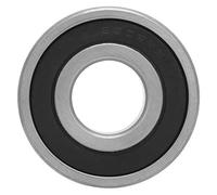 Rodamiento de bolas de ranura profunda de doble goma 6305 2RS Material premium de duradero para motores pequeños aplicaciones domésticas 25x62x17 mm 1pc
