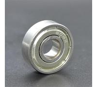 Rodamiento de bolas de ranura profunda en miniatura 603-699 604 605 606 608 609 608 2RS, acero, 10 unidades(608ZZ 8X22X7mm)