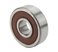 Rodamiento de bolas del alternador Doble sellado Aleación de aluminio duradera de alto rendimiento 6303 2RS Reemplazo para vehículos Soporte resistente 17 mm de diámetro