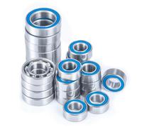 Rodamiento de bolas Para Enduro Para Sendero Para RTR 1/10 Coche Trepador De Control Remoto 24 Uds Kit Rodamiento Rueda Acero Cromado Accesorios Actualización RC