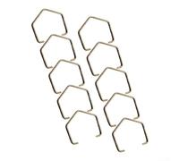 Rodamiento de carrete de pesca para Valiant II para águila II, kit de reparación de hardware de retención de carrete de metal resistente, 10 piezas plateadas (10 piezas)