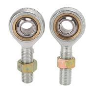 Rodamiento de junta de extremo de varilla Izquierdo Derecho M10 Reemplazo Premium Metal Forjado Robusto Durable Fijación estable Uso práctico para ATV modificado Cuatro ruedas