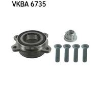 Rodamiento de la rueda VKBA 6735 SKF para PORSCHE VW