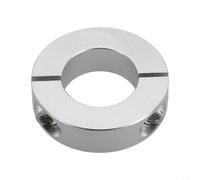 Rodamiento de límite de bloqueo de eje óptico separado con retención de husillo fijo para anillo y buje de sujeción de posicionamiento, aleación de aluminio, 15 mm, 20 mm, 25 mm