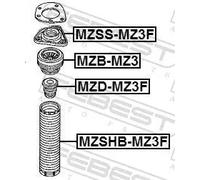 Dirección - Suspensión - Tren > Cojinetes > Rodamiento, copela amortiguador