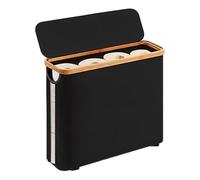 Rodamiento de rollos de papel higiénico, soporte organizador de papel de armario, cesta de baño impermeable, estante de inodoro extragrande con tapa, dispensador de rodillo vertical para el hogar