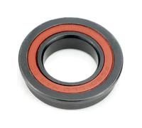 Rodamiento de suspensión Enduro Bearings BB F6801 LLU MAX BO (12 x 21/23 x 5 mm) Max ABEC-3 óxido negro con bridas