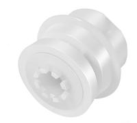 Rodamiento de tubo de rueda para Hayward para robot limpiador de piscina TigerShark RCX26005, compatible con modelos RC9956CC RC9965CC RC9960A QC Plus, para pieza de repuesto blanca (1 unidad)