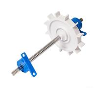 Rodamiento de turbina limpiador de piscina, 1 eje de transmisión, paquete de 2 para Polaris 180 280 C80 C86 EC80 Kit de reparación de eje de rueda de repuesto (1 C86 + 2 C80)