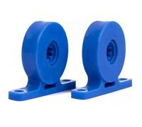 Rodamiento de turbina para Polaris 180 280 C80 C-80, pieza de repuesto azul compatible con limpiadores de piscina LL505G LX5000G EC80 (paquete de 2)