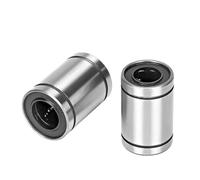 Rodamiento, Escudo de sello bimetálico, rodamiento rígido Micro, 1 Uds. LM3UU, eje 3x7x10mm, acero cromado for impresoras 3D, lineal bolas(LM5UU 5x10x15)