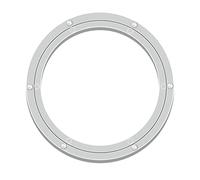 Rodamiento giratorio de aleación de aluminio, Cojinete de aleación aluminio alta resistencia for plato giratorio, plateado, varios tamaños(1000 Mm)