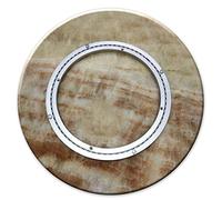 Rodamiento giratorio de aleación de aluminio for mesa de comedor de cocina, base giratoria de 360 grados, rodamiento de bolas circular de metal.(14 inches (350mm))