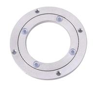 Rodamiento giratorio de aleación de aluminio, Lazy Susan, rodamiento giratorio resistente, mesa giratoria, mesa de comedor redonda, mesa de comedor con placa giratoria suave(6Inch)