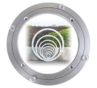Rodamiento giratorio de aleación de aluminio, Plato giratorio Lazy Susan con rodamiento de aleación de aluminio plateado de 5 a 40 pulgadas(600 Mm)