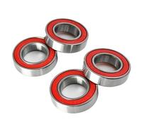 Rodamiento híbrido cerámico 6902 2RS (2/10 unidades, 15 x 28 x 7 mm, 6902RS, de nitruro de silicio) for bicicleta, diámetro interior de 15 mm.(10Pcs)