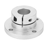 Rodamiento Lineal Compacto Redondo D20, Serie de Bridas, Rodamiento de Bolas Lineal, Soporte de Eje Base de Alta Precisión, 20mm/0,79 Pulgadas