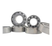 Rodamiento modificado de bolas de cerámica híbridas for buques pesqueros MR128, MR137, MR148, R188, 606, 608, 2RS, 6700, 6703, 6704, ZZ, 1 unidad o 10 unidades(S6700ZZ 10x15x4mm,10Pcs)