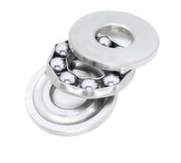 Rodamiento para 51100 8100 10 * 24 * 9mm 8 Uds ABEC-1 Rodamientos De Bolas Axiales