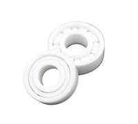 Rodamiento pequeño de cerámica completa con diámetro interior de 2 mm, 3 mm, 4 mm, 6 mm, 7 mm, 8 mm, 9 mm, 10 mm, 5 x 10 x 4, 5 x 11 x 4, 8 x 22 x 7, 10 x 15 x 4.(5Pcs,4x12x4mm)