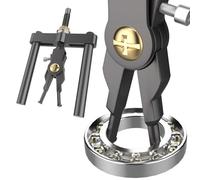 Rodamiento Puller | 2-Jaw Alloy Steel Tool | Universal Inner Ring Extractor For 15-75mm Bearings, Small Two-Jaw Gear Puller, Multi-Function Mechanical Remover Tool | Garage Workshop Auto Maintenance