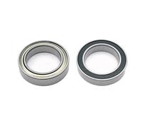 Rodamiento rígido de bolas con sello de goma, 10 unidades/100 unidades, ABEC-5, 6700-2RS, 6700ZZ, 6700 2RS, RS, 10 x 15 x 4 mm(ABEC 3,10PCS_6700 2RS BLACK)
