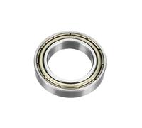 Rodamiento rígido de bolas en miniatura de una hilera, 1 Uds. 6800-6810 ZZ/2RS ABEC-1, rodamientos de bolas sellados de goma blindados de Metal de pared delgada(Silver,6809 45x58x7mm)