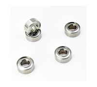 Rodamiento, Rodamiento de cerámica híbrido SMR105ZZ Acero inoxidable MR105 ZZ 5x10x4 mm 1050 Diámetro interior 5 Rodamientos bolas en miniatura (10 piezas)(2pcs)