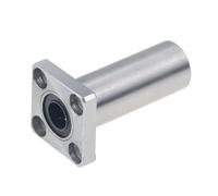 Rodamiento, Rodamiento de rueda trasera 4 unids/lote LMK10LUU LMK12LUU tipo más largo 10 mm 12 brida rodamiento lineal CNC casquillo bolas buje sellos(LMK10LUU)