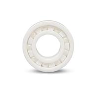 Rodamiento, Rodamientos cerámicos completos de circonio 6008 6009 6010 6011 6012 6013 6014 CE 2RS Cerámica resistente a altas temperaturas alta velocidad(6013CE 65x100x18)