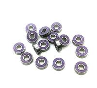 Rodamientos 16 Uds ILQ-11 rodamiento for patines 608-2rs patín en línea 8x22x7mm for monopatín Longboard 608