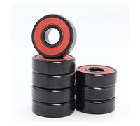 Rodamientos 608 2RS Rodamiento de rueda for patines en línea ABEC-9 bolas for monopatín 608RS Eje sellado rojo 8 * 22 7 mm(608rs-blue-8pcs)