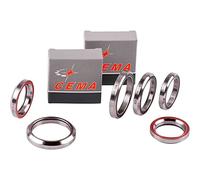 Rodamientos Cema: Rodamiento de Casco de Acero Cromado (41,8 x 32,7 x 6 mm 45/45)- - -
