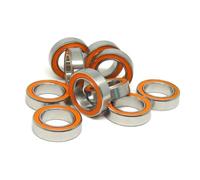 rodamientos cerámicos híbridos 1 Uds SMR117C 2RS 7x11x3mm ABEC-7 rodamiento de bolas de cerámica híbrido de acero inoxidable MR117 SMR117 RS 2OS rodamiento de carrete de pesca RD7810(SMR117C-2OS 7x11x