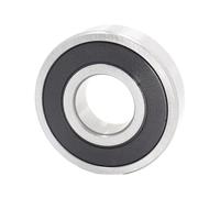 Rodamientos cerámicos híbridos (2 unidades, 6300RS, 6301RS, 6302RS, 6303RS, 6304RS, 6305RS, 2RS) for husillo de motor industrial (3NC)(6304RS 20x52x15)